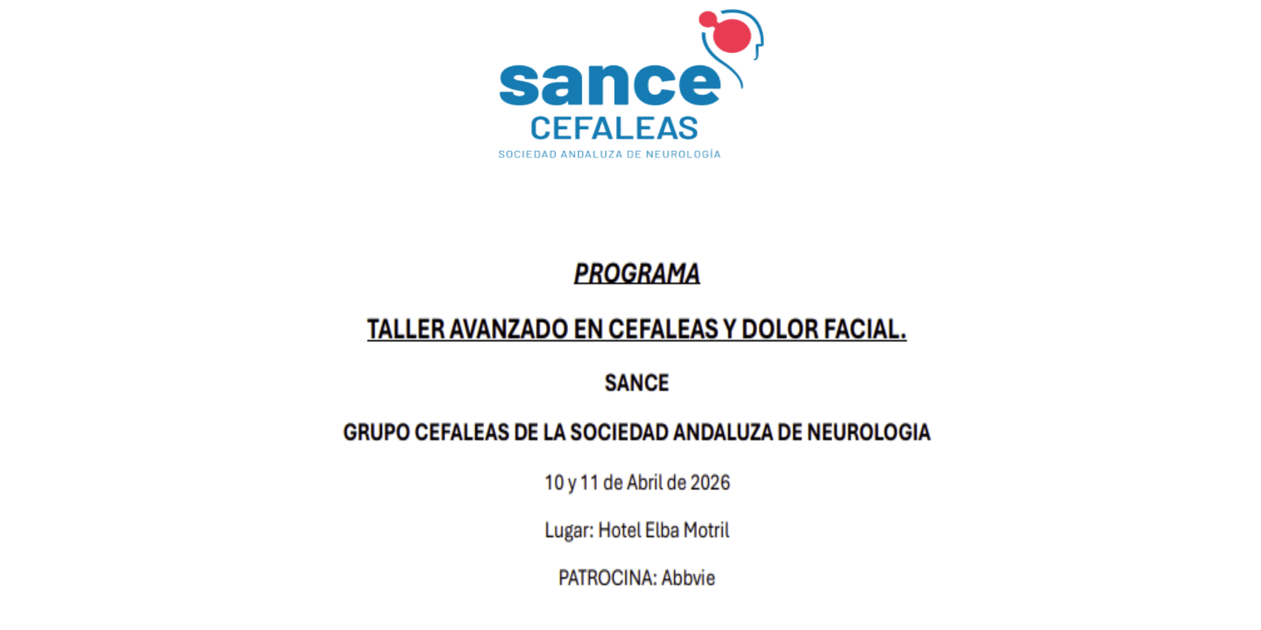 Taller avanzado sance en motril